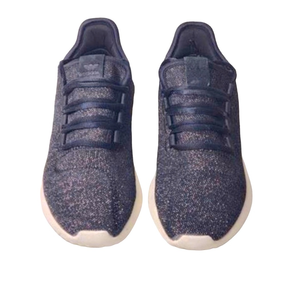 Adidas APH 281001 Women's Black With Silver Glitter Sneakers Size 7